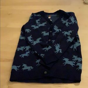 NWT Unicorn cardigan